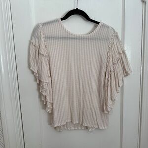 Pilcro Anthropologie tie back top